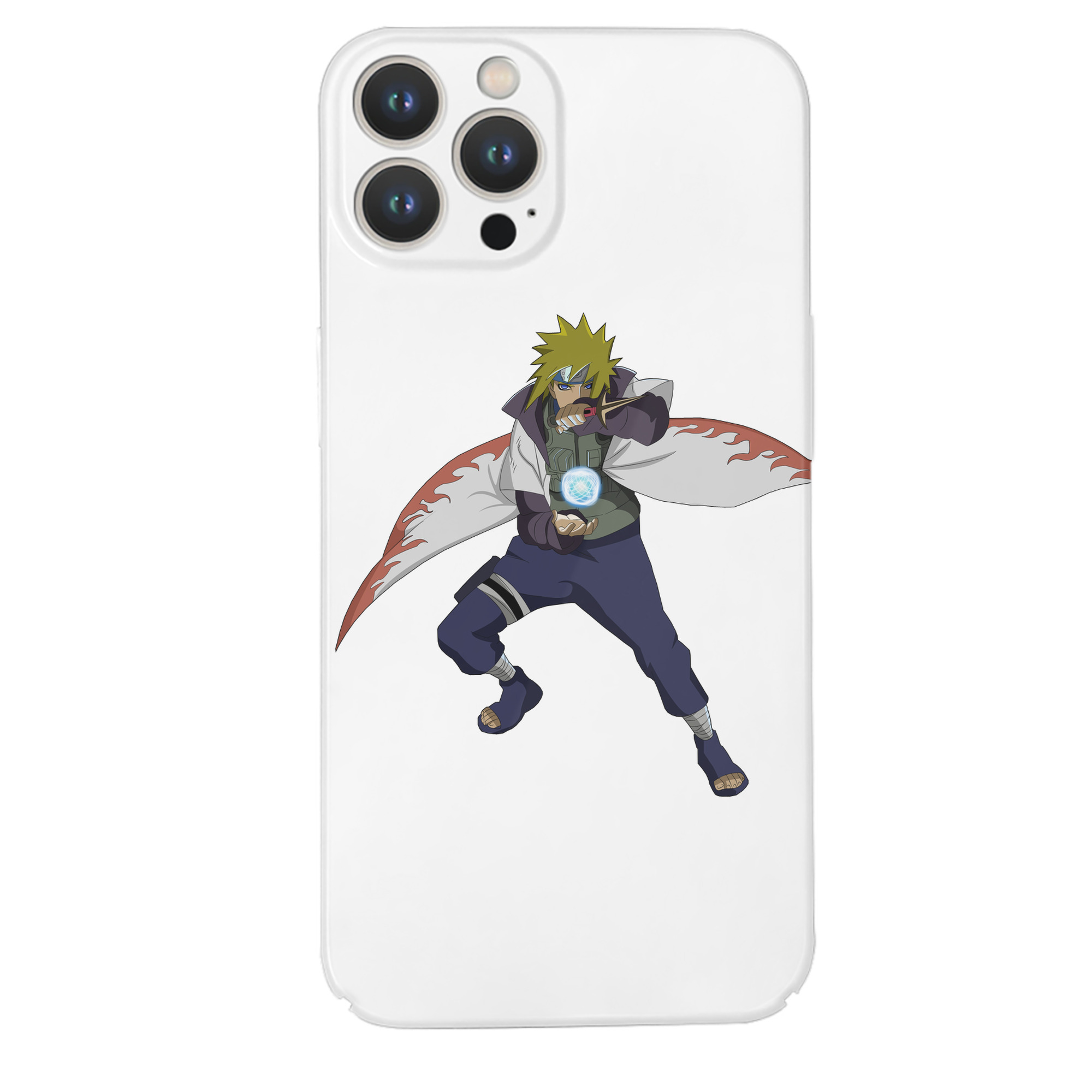 （画像用） NARUTO -ナルト- 波風 ミナト Namikaze Minato 【iPhone 14シリーズ対応】ハードケース